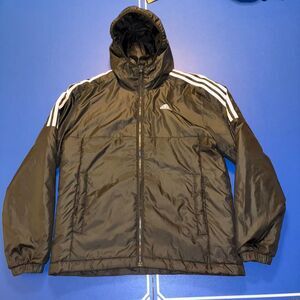 Adidas black and white track quarter zip